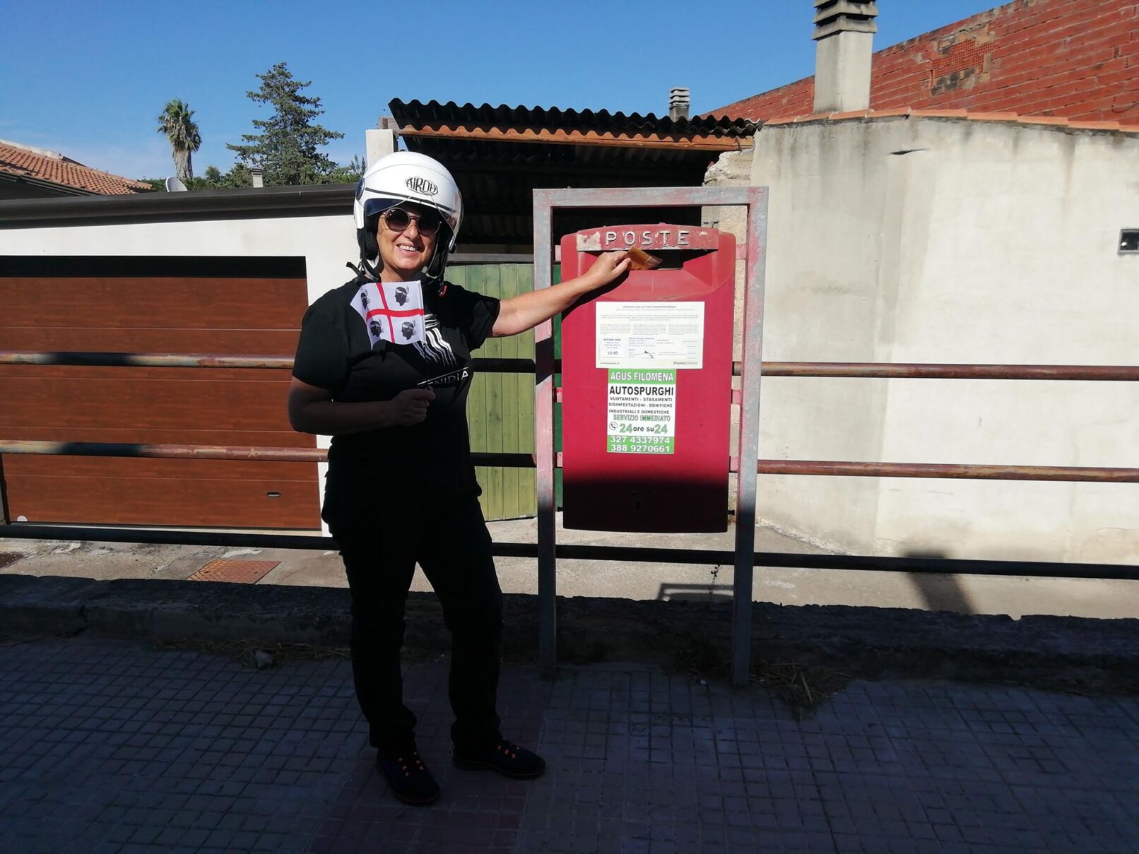 L'inzio del viaggio da San Sperate